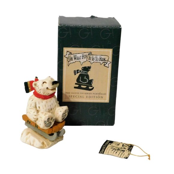 David Frykman Oh What Fun It Is To Ride Mama Bear Special Ed DF2030C Christmas - Picture 1 of 7